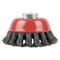 TORK CRAFT Wire Cup Brush Twisted 100mmxm14 Bulk